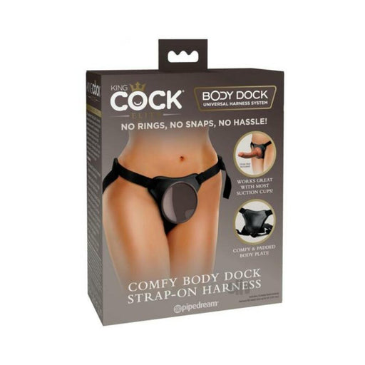 King Cock Elite Comfy Body Dock Strap-on Harness | cutebutkinky.com