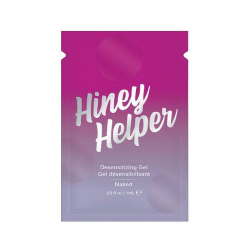 Hiney Helper Desensitizing Gel .03 Oz Foil | cutebutkinky.com