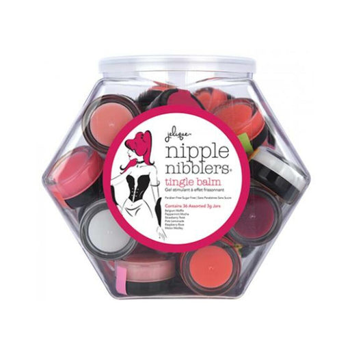 Nipple Nibbler Cool Tingle Balm Assorted Bag/36 Pcs 3 G - Refill For Display Bowl | cutebutkinky.com