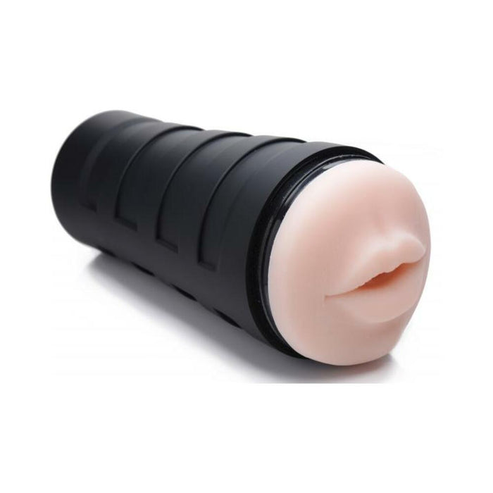 Mistress Dani Deluxe Mouth Stroker - Light | cutebutkinky.com