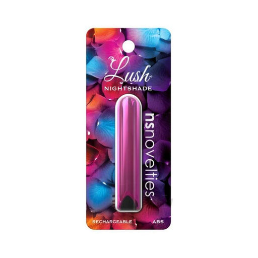 Lush Nightshade Rechargeable Bullet Vibrator - Pink | cutebutkinky.com