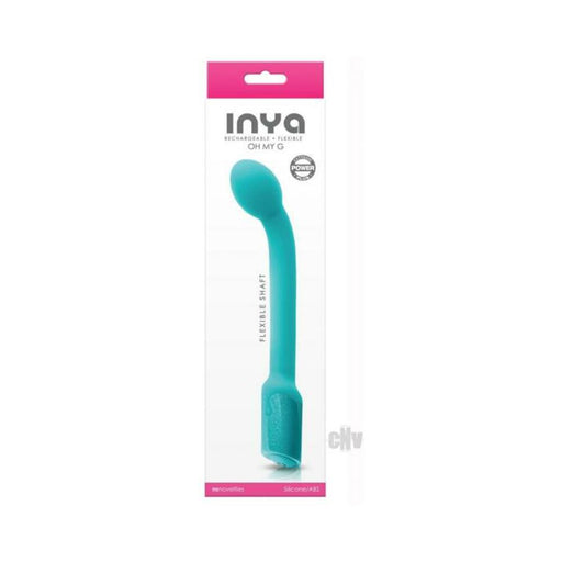 Inya Oh My G G-spot Vibrator Rechargeable Teal | cutebutkinky.com