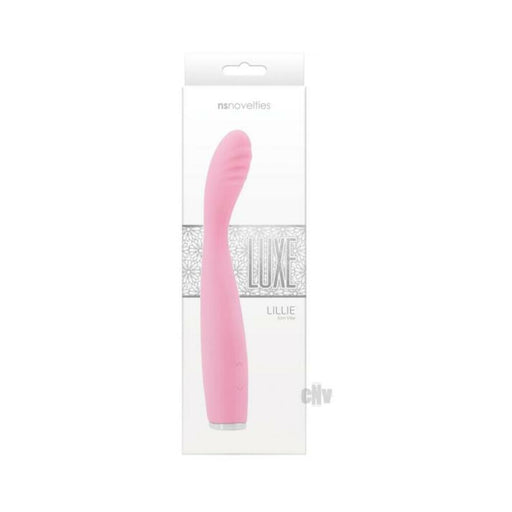 Luxe Lille Rechargeable Vibrator - Pink | cutebutkinky.com
