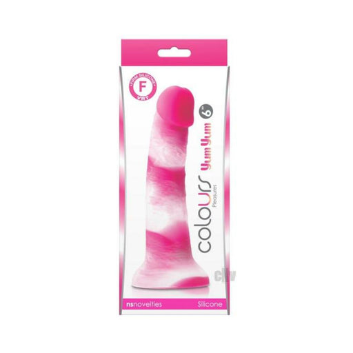 Colours Pleasures Yum Yum 6" Dildo - Pink | cutebutkinky.com