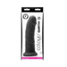 Colours Girth Silicone Dildo - Black | cutebutkinky.com