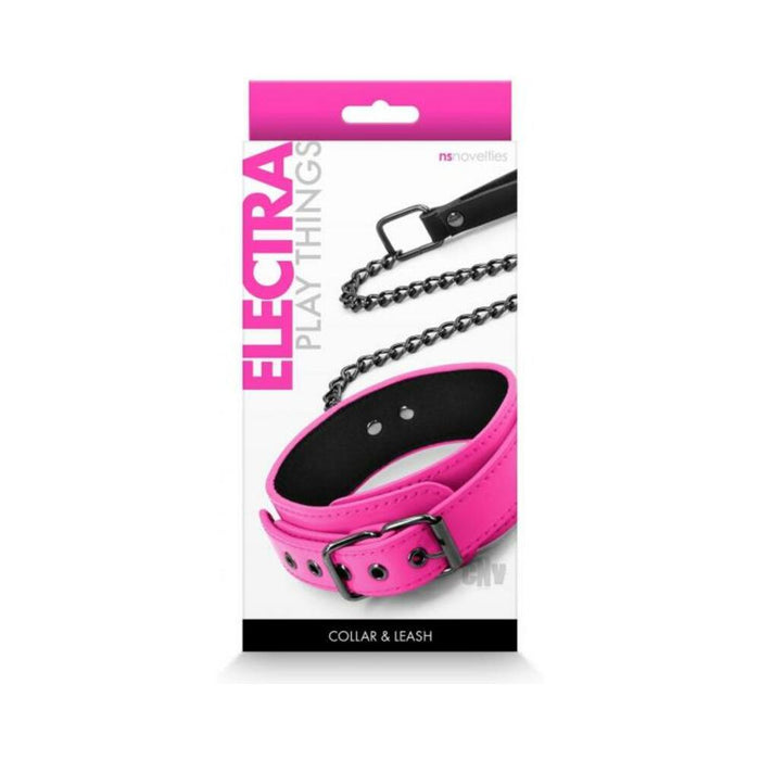 Electra Collar & Leash Pink | cutebutkinky.com