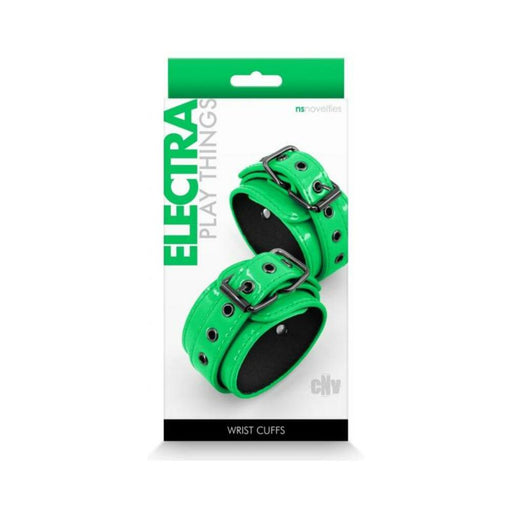 Electra Wrist Cuffs Green | cutebutkinky.com