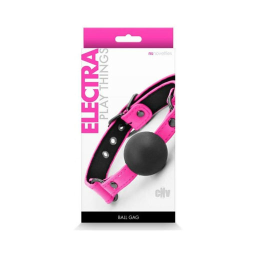 Electra Ball Gag Pink | cutebutkinky.com
