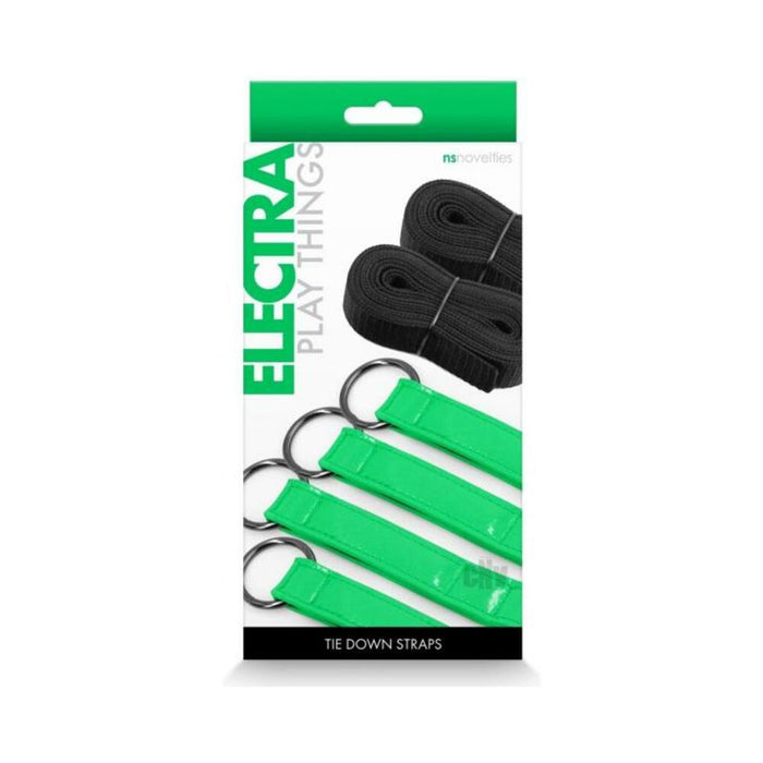 Electra Tie Down Straps Green | cutebutkinky.com