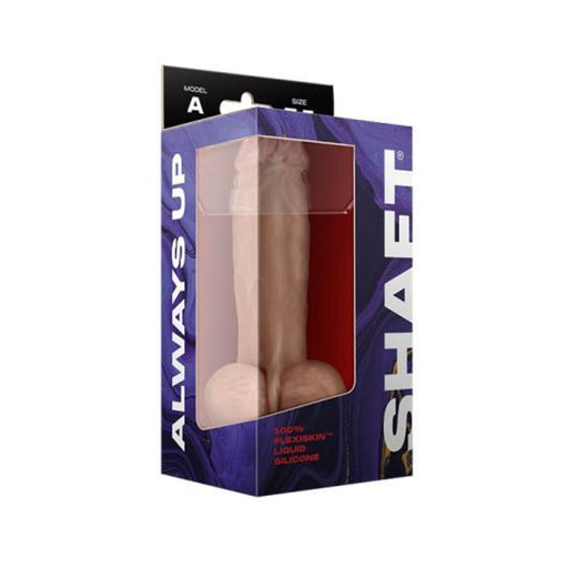 Shaft Model A Liquid Silicone Dong With Balls 7.5 In. Pine | cutebutkinky.com