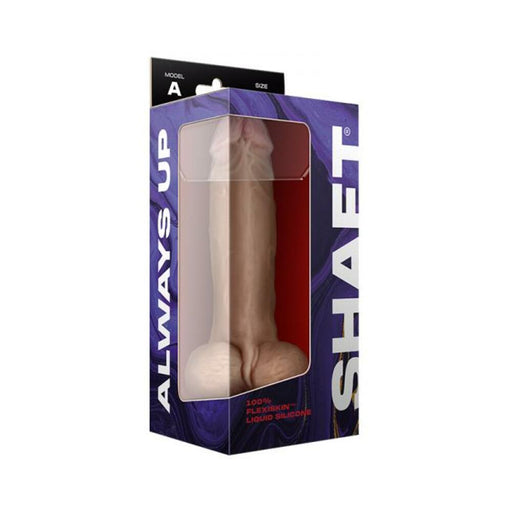 Shaft Model A Liquid Silicone Dong With Balls 9.5 In. Pine | cutebutkinky.com