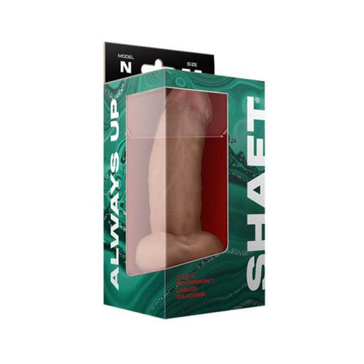 Shaft Model N Liquid Silicone Dong With Balls 7.5 In. Pine | cutebutkinky.com