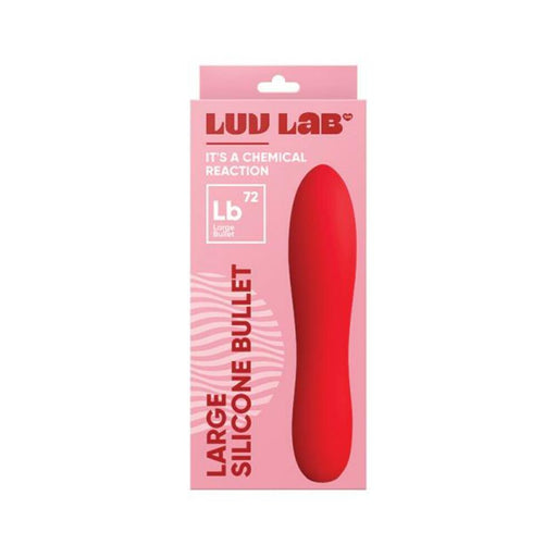 Luv Lab Lb72 Large Bullet Silicone Red | cutebutkinky.com