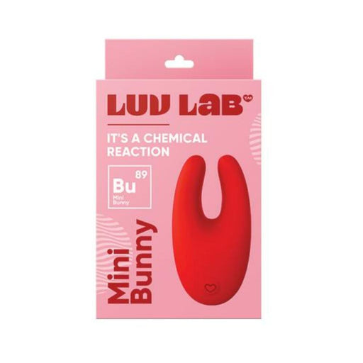 Luv Lab Bu89 Mini Bunny Silicone Red | cutebutkinky.com
