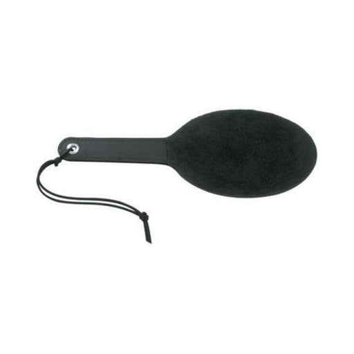 16 In. Ping Pong Paddle With Black Faux Fur | cutebutkinky.com