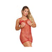 Magic Silk Seamless Dress Red O/s | cutebutkinky.com