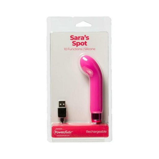 Sara's Spot Rechargeable Bullet With Removable G-spot Sleeve Pink | cutebutkinky.com