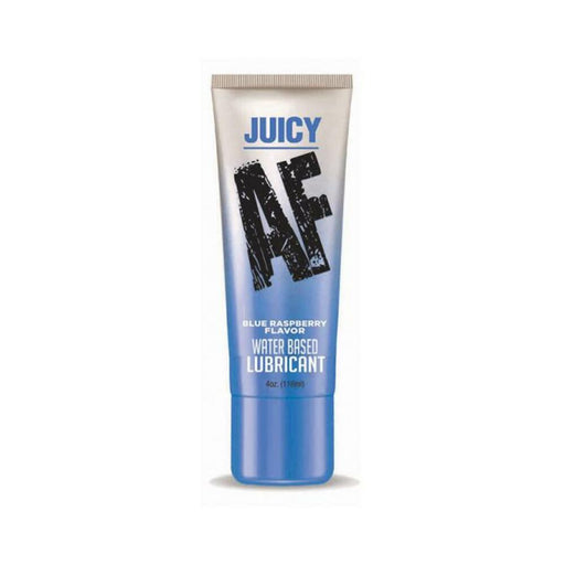 Juicy Af Water-based Lube - Blue Raspberry 4 Oz | cutebutkinky.com