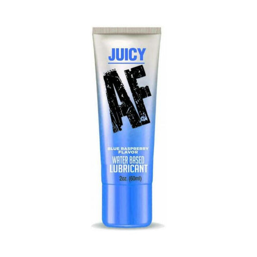 Juicy Af Water-based Lube - Blue Raspberry 2 Oz. | cutebutkinky.com