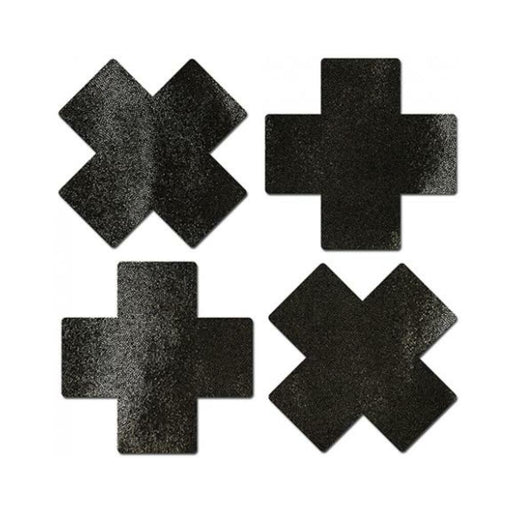 Pastease Petites Liquid Cross Black Pack Of 2 O/S | cutebutkinky.com