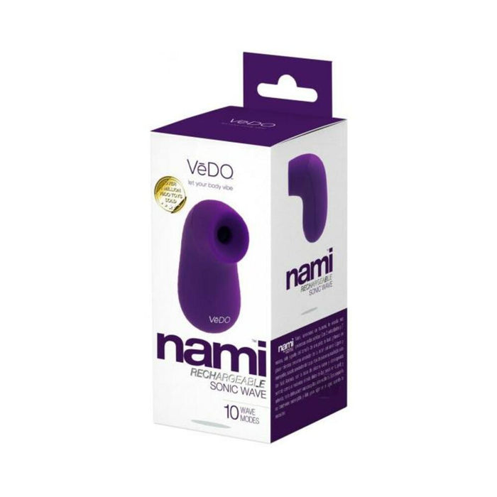 Vedo Nami Rechargeable Sonic Vibe Deep Purple