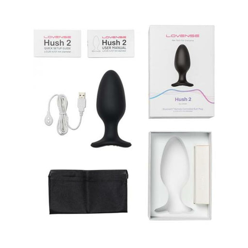 Lovense Hush 2 App-compatible Butt Plug 2.25 In. | cutebutkinky.com