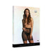 Shots Le Desir High-waist Fishnet Skirt Black O/s | cutebutkinky.com