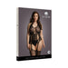 Shots Le Desir Lace Suspender Bodystocking Black Osx | cutebutkinky.com