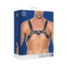 Ouch Chest Bulldog Harness - S/m - Blue | cutebutkinky.com
