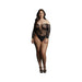 Shots Le Desir Wonder Rhinestone Bodysuit Osx Black | cutebutkinky.com