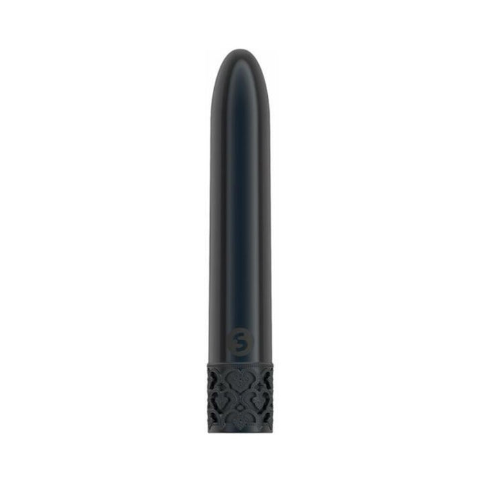 Royal Gems - Shiny Abs Rechargeable Bullet Gunmetal | cutebutkinky.com