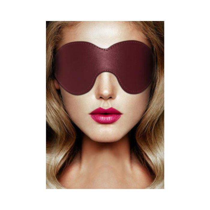 Ouch Halo Eyemask Burgundy | cutebutkinky.com