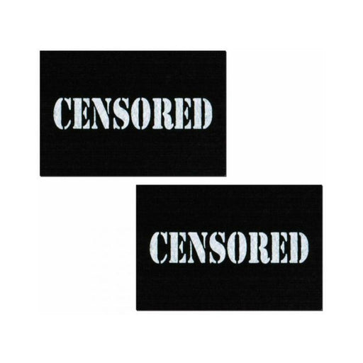 Censored Bar Black Pasties O/S | cutebutkinky.com