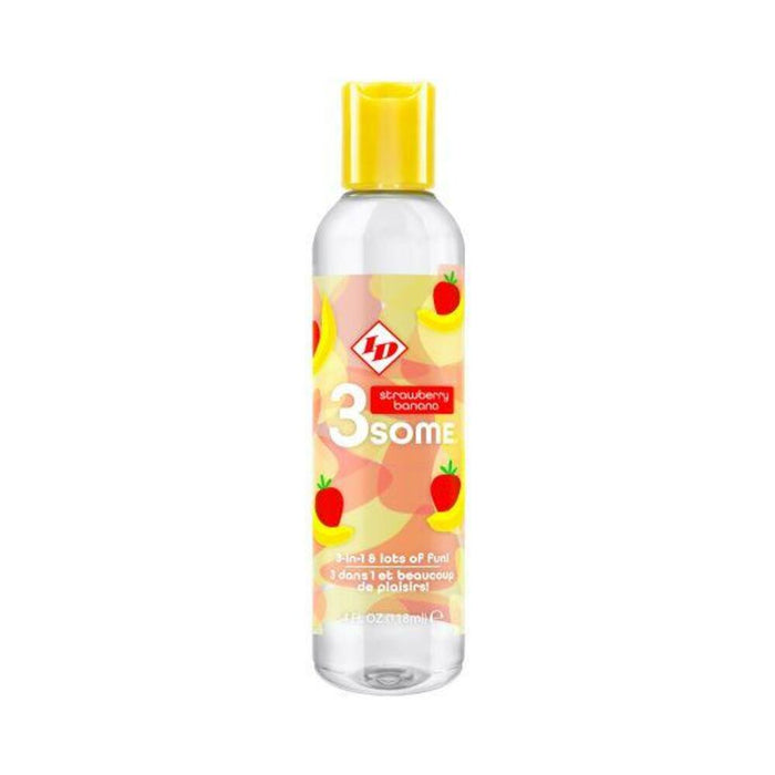 3some Strawberry Banana Water-based Lube | cutebutkinky.com
