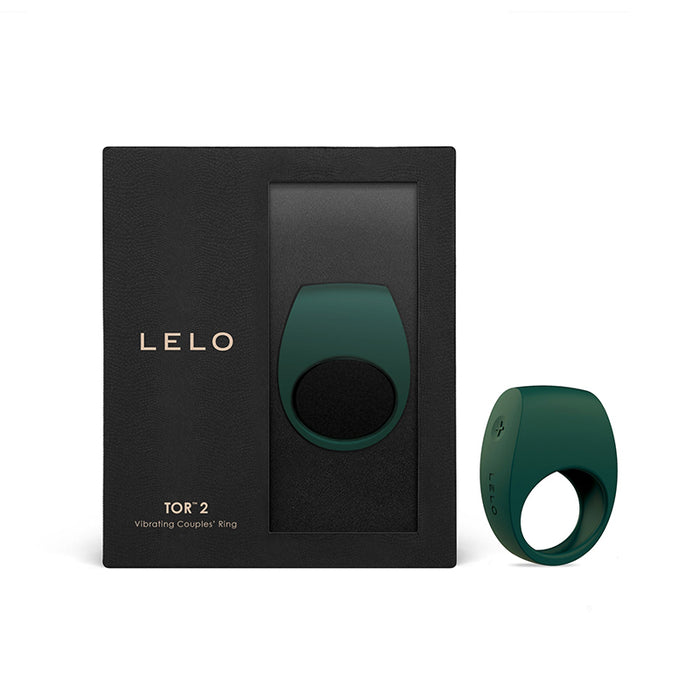 LELO TOR 2 Rechargeable Vibrating Cockring Green