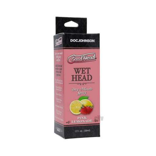 Goodhead Wet Head Dry Mouth Spray Pink Lemonade 2 Fl. Oz. | cutebutkinky.com