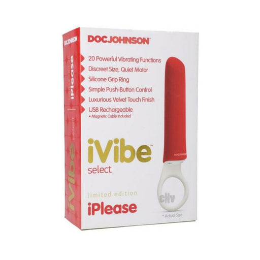 Ivibe Select Iplease Limited Edition Red | cutebutkinky.com