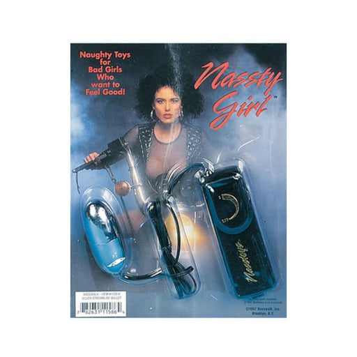 Nassty Girl Silver Bullet Streamline - Silver | cutebutkinky.com