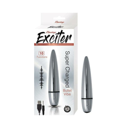 Exciter Bullet Vibe - Silver | cutebutkinky.com
