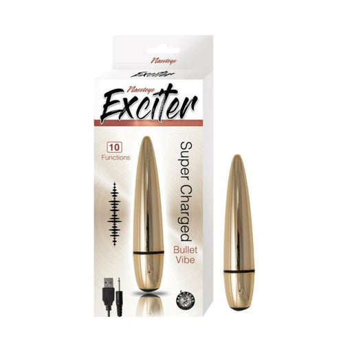 Exciter Bullet Vibe - Gold | cutebutkinky.com