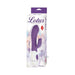 Lotus Sensual Massagers #5 Dual Stimulator Silicone Purple | cutebutkinky.com