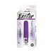 Exciter Travel Vibe Rechargeable Silicone Purple | cutebutkinky.com