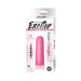 Exciter Mini Vibe Rechargeable Silicone Pink | cutebutkinky.com