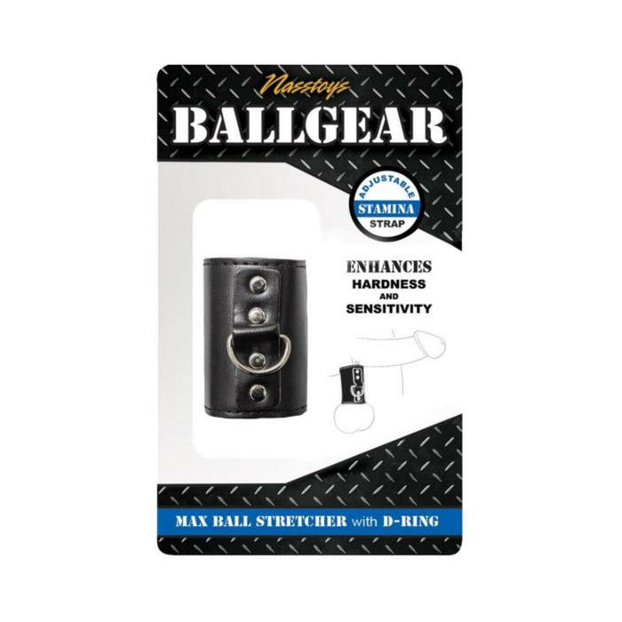 Ballgear Max Ball Stretcher With D-ring Black | cutebutkinky.com
