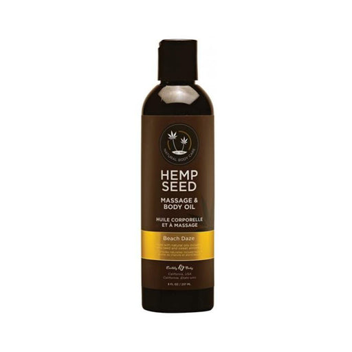 Eb Hemp Massage Oil Beach Daze 8 Oz. | cutebutkinky.com