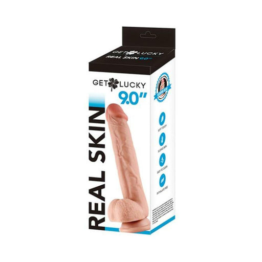 Get Lucky 9-inch Dual-layer Dong - Light | cutebutkinky.com