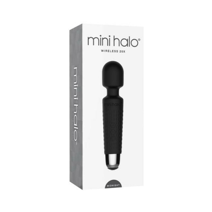 Mini Halo Wireless Wand 20x Silicone Midnight | cutebutkinky.com