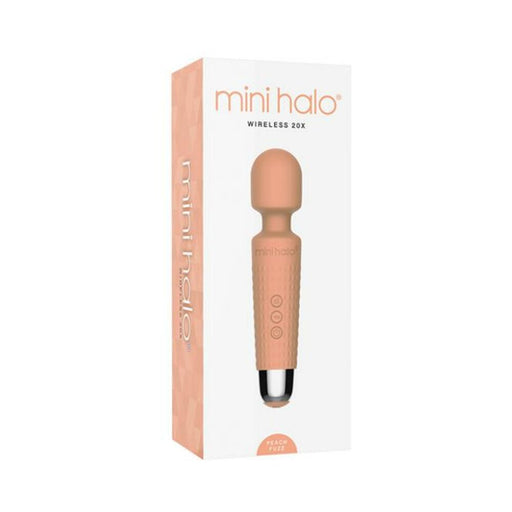 Mini Halo Wireless Wand 20x Silicone Peach Fuzz | cutebutkinky.com