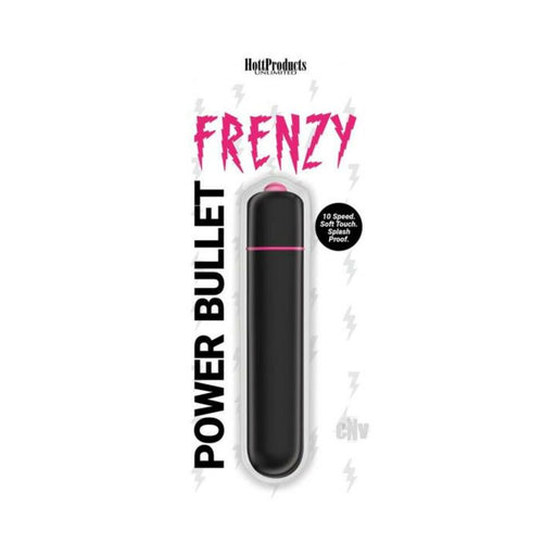 Frenzy - Power Bullet- Black - 10 Speeds | cutebutkinky.com