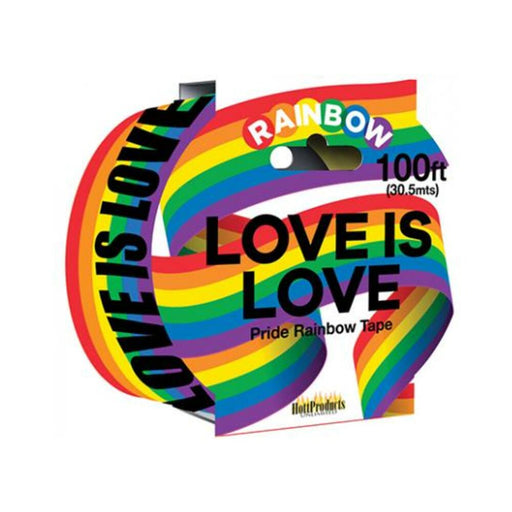 Love Is Love - Rainbow Style - Caution Party Tape - 100' | cutebutkinky.com